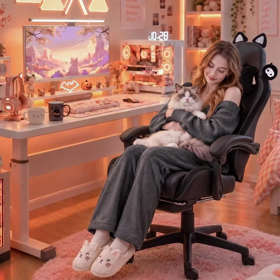 Gaming Chair for Adults with C - Massage review and price