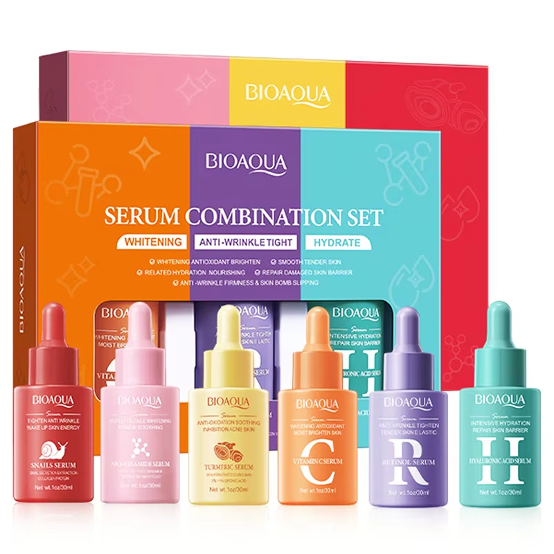 3pcs/set BIOAQUA Vitamin C Ret - Hyaluronic Acid Facial Serum review and price