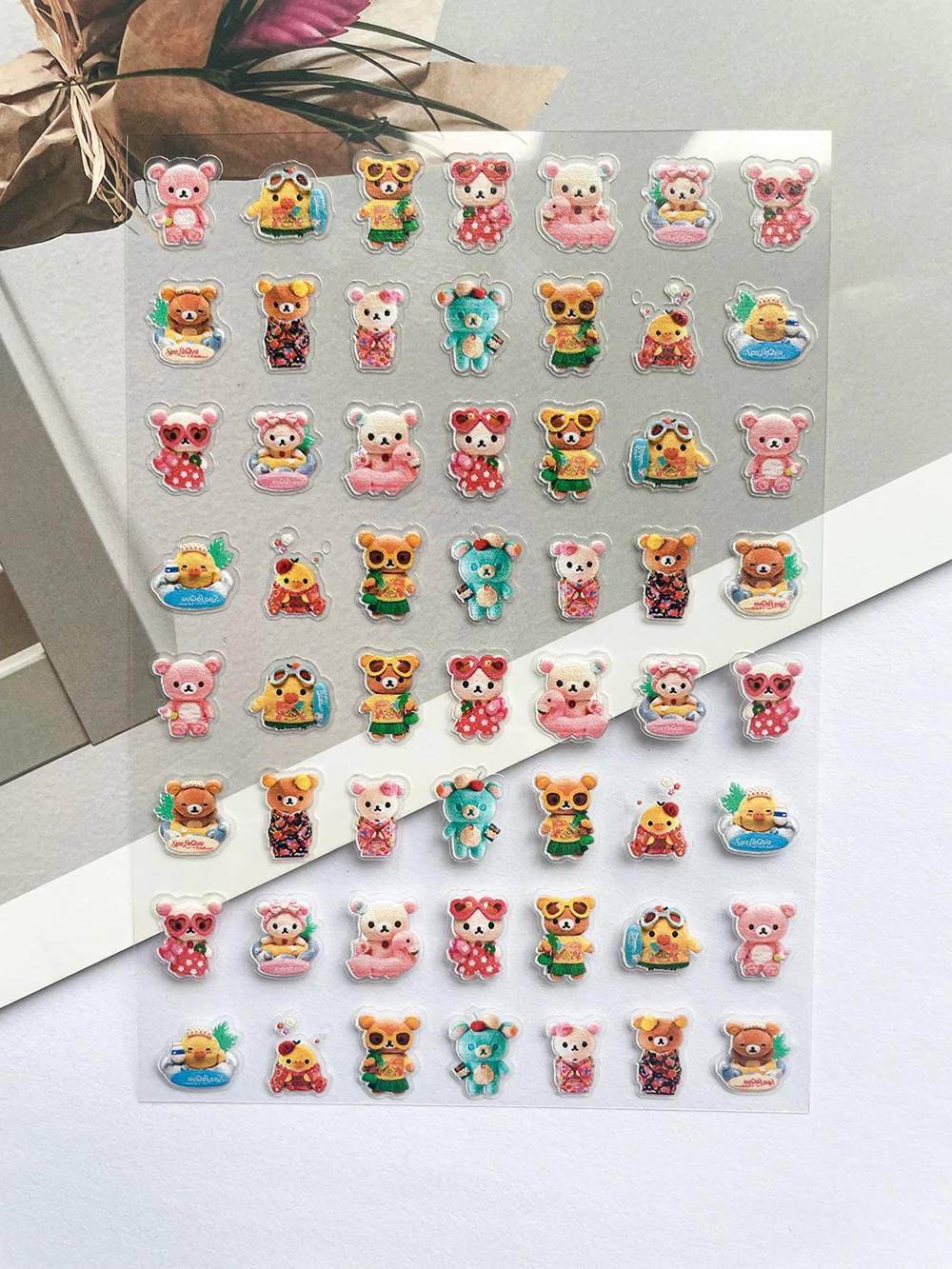 Pvc Super Mini Rilakkuma Poste - Nail Art review and price