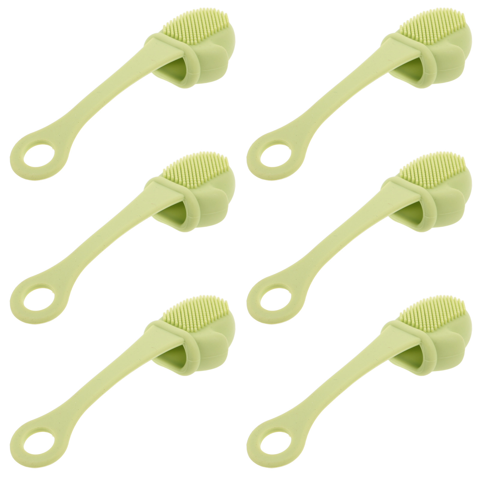 6Pcs Face Cleansing Brush Sili - Silicone Face Scrubber Electric review and price
