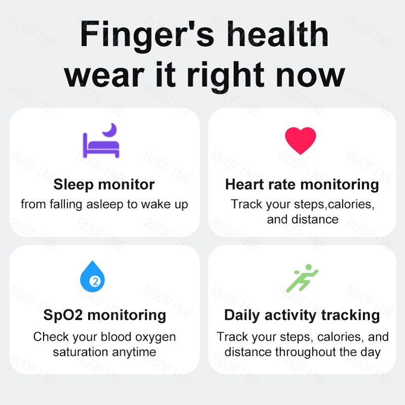 Ring R08 Qring Women's Men Mes - Health Monitors review and price