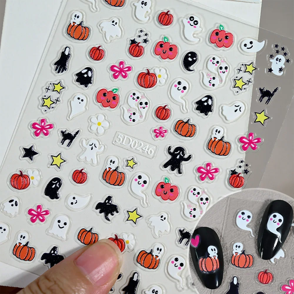 1sheet 5D Halloween Nail Stick - Nail Art review and price