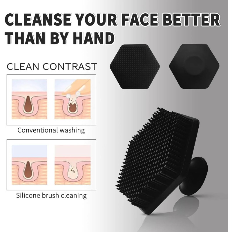 1 Silicone Facial Cleaning Bru - Silicone Face Scrubber Electric review and price