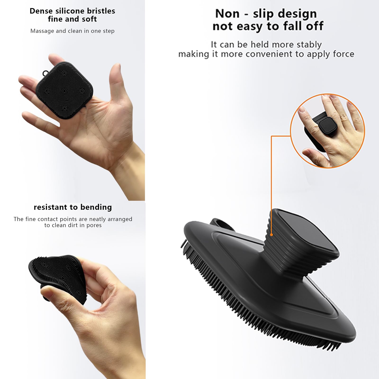 Facial Cleaning Brush Silicone - Silicone Face Scrubber Electric review and price