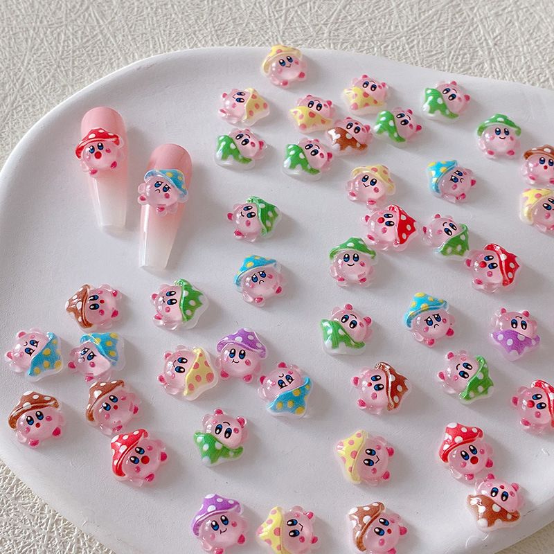 2/10/20pcs Kirby Nail Charms 3 - Nail Art review and price
