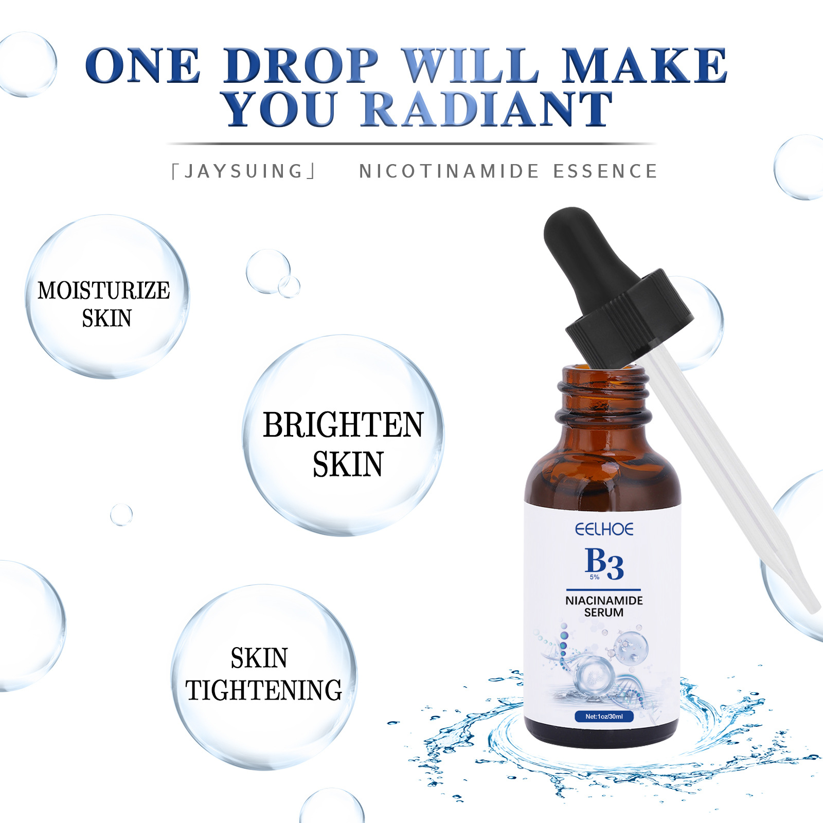 B3 Niacinamide Serum Wrinkle R - Niacinamide Pore Shrinking Essence review and price