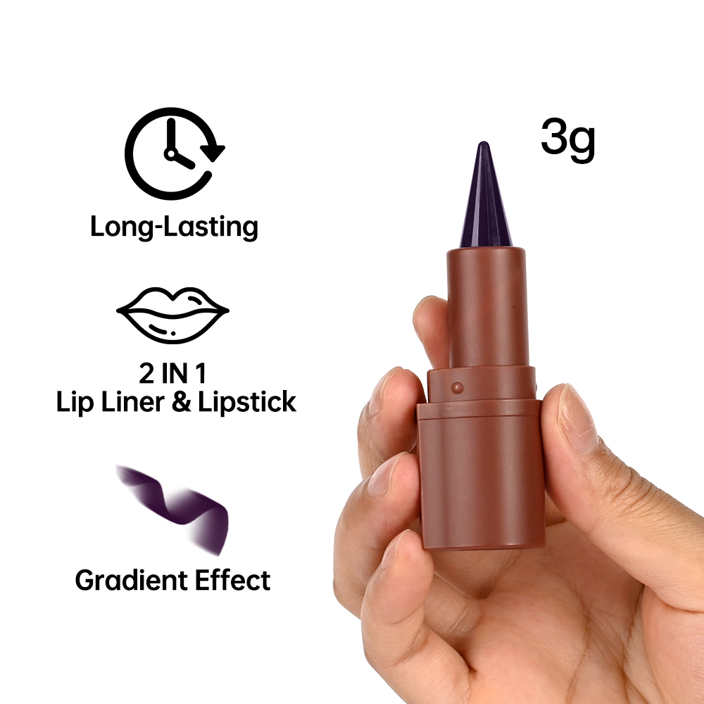 Lakerain Lip Liner Matte Black - Matte Velvet Lip Tint Long Lasting review and price